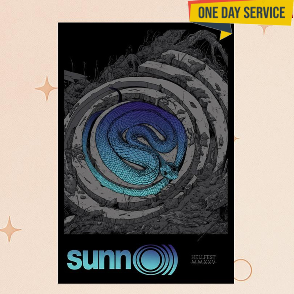 Sunn Hellfest 2025 Event Poster